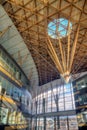 Futuristic Technical Building Interior