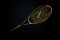 Futuristic Tennis rackets crafted from ultra - lightweight materials, infused with advanced nanotechnology to adjust their