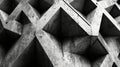 Futuristic triangular block structure texture for modern designs