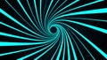 Futuristic tunnel formed of many colored lines, computer generated. 3d rendering of dynamic background