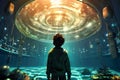 in a futuristic underwater city a young coder discovers a hidden