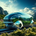 Futuristic Vehicle Adapting to Evolving Transportation Landscape