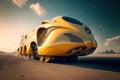 A futuristic vehicle. Created using generative AI