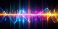 Futuristic Voice Recognition Software Advanced SpeechtoText Technology Visualization
