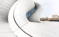 Futuristic walls of Heydar Aliev Center in Baku