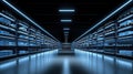 Futuristic Warehouse Rendering