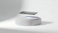 Futuristic Wireless Charging Technology for Smartphone Levitation Royalty Free Stock Photo