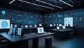 AI-Powered Command Center Royalty Free Stock Photo