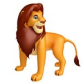 Fuuny Lion cartoon character