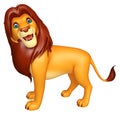 Fuuny Lion cartoon character