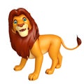 Fuuny Lion cartoon character