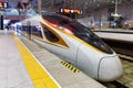 Fuxing high-speed train Tianjin railway station in China