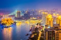 Fuzhou, China Cityscape Royalty Free Stock Photo