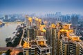 Fuzhou China Skyline Royalty Free Stock Photo