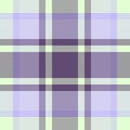 Fuzzy plaid tartan vector, usa fabric check background. Customized texture pattern textile seamless in light and pastel colors