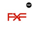 FXF Logo Letter Monogram Design Royalty Free Stock Photo