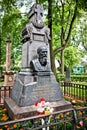 Fyodor Dostoyevsky's tomb in St. Petersburg