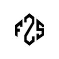 FZT, FZT logo, FZT letter, FZT polygon, FZT hexagon, FZT cube, F