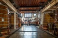 FÃÂ©camp / Normandy, France - September 23rd, 2014: Distilling plants and barrels for the maturation of the spirits of the famous