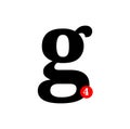 G4 brand name initial letters icon