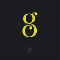 G and C combined letters, the initial of beautiful letters.