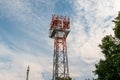 5G cell tower and separate single cellular provider mast