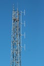 3G, 4G and 5G cellular antennas. Base Transceiver Station. Telecommunication tower. Wireless Communication Antenna Transmitters Royalty Free Stock Photo