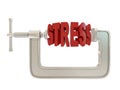 G clamp and text Stress