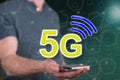 Concept of 5g Royalty Free Stock Photo
