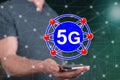 Concept of 5g Royalty Free Stock Photo