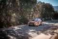 G de Mevius & M. Wydaeghe compete in the 2019 WRC Tour de Corse