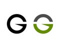 g gc og go 1 logo icon template