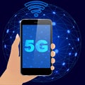 5G Global communication concept