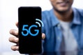 5G the high speed network Royalty Free Stock Photo