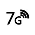 7g internet icon. icon for mobile phone or smart device