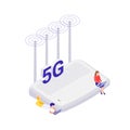 5G Internet Icon