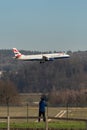 G-LCYU British Airways Embraer E190-SR jet in Zurich in Switzerland