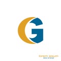 G letter logo design Royalty Free Stock Photo