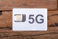 5G Mobile Phone Simcard