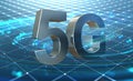 5G mobile technologies. Internet communication and data transmission Royalty Free Stock Photo