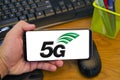 5G network mobile logo