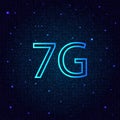 7G is a new generation of high-speed mobile Internet connection.