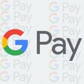 G pay logo isolated Royalty Free Stock Photo