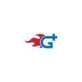 G plus connection logo