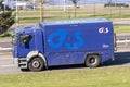 G4S armoured vehicle, truck, lorry.
