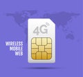 4g sim card world prepaid internet gsm phone technology. Simcard satellite global network