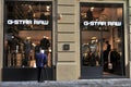 G-Star RAW a Dutch designer clothing company store in Florence Italy