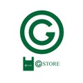 G STORE an exclusive icon or logo