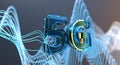 5G Technology Modern High Tech Communication