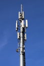 5G telephone and telecommunication antennas Royalty Free Stock Photo